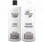 Nioxin cleanser shampoo and scalp therapy conditioner