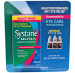Systane ultra lubricant high performance eye drops bottles 3 x 10 ml