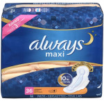 Alwaysmaxi overnight with wings36.0 pack