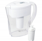 Britaspace saver water filter pitcher with 1 replacement filter, white, 6 cup1.0 ea