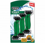Schick xtreme3 sensitive skin disposable razors for men, 24 ct