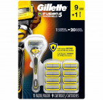 Gillette proshield razor with 9 cartridges