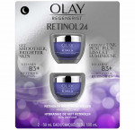 Olay regenerist retinol 24 night facial moisturizer, 2 x 50 ml