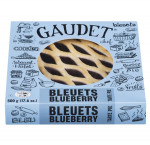 Gaudet8" pie, blueberry