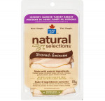 Maple lfnatural selections shaved hickory smoked turkey brst
