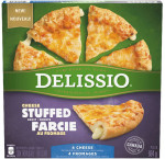 Delissiostuffed crust 4 cheese pizza