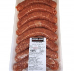 Traditional hot italian fresh sausages
