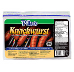 Piller’s knackwurst sausage