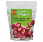 Pc organicssliced strawberries