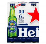 Heinekenbeer alcohol free 6 bottles x 330 ml (case)6x330ml