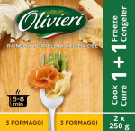 Olivierirainbow tortellini, cheese, twin pack500g