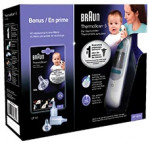 Braun thermoscan 5 ear thermometer with back light display
