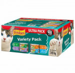 Purina friskies cat food variety pack, 48-count