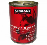 Kirkland signature nature’s domain turkey and pea stew canned dog food