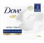 Dovebuty bar for hlthy-looking skin white with 100% gentle clnser 3 count318.0 g