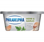 Philadelphiaherb &garlic cream cheese