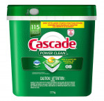 Cascade power clean dishwasher detergent 115 actionpacs