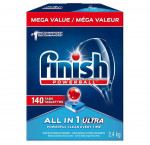 Finish powerball max in 1 ultra dishwasher detergent pack of 140