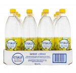 Eska carbonated lemon spring water 12 × 1 l