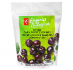 Pc organicspitted dark sweet cherries
