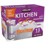 Kirkland signature drawstring kitchen bags pack of 200