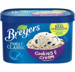 Breyersfamily classic ice crm cookies + crm