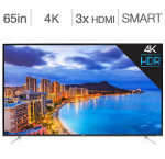 Tcl 65-in. 4k hdr roku smart tv 65s423ca