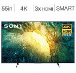 Sony 55 in. 4k hdr android smart tv kd55x750h