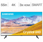 Samsung 55-in. smart 4k hdr tv un55tu8000