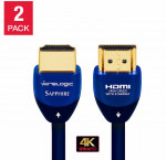 Wirelogic sapphire 3.60 m (12 ft.) high speed hdmi cable, 2-pack