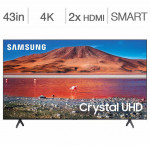 Samsung 43-in. smart 4k hdr tv un43tu7000