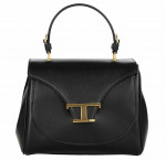 Tod’s black mini leather handbag