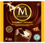 Magnumice crm bar double caramel kosher