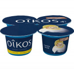 Oikosgreek yogurt,high protein, lemon meringue flavour, 4% m.f, 95g (pack of 4)4