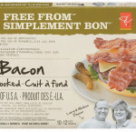 Free from fully cooked bacon