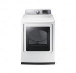 7.4 cu.ft. electric dryer with steam sanitize+ in white