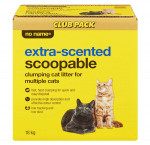 No nameextra-scented scoopable clumping cat litter for multiple cats18.0kg