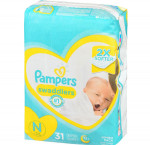 Pampersswaddlers newborn diapers size n 31 coun