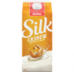 Silksilk crmy cashew beverage, original, dairy-free, 1.89l