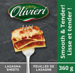 Olivieri pasta, lasagna sheets 360g