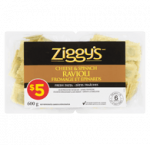 Ziggy's cheese & spinach ravioli 600g