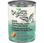 Purinabeyond grain free dog food, ocn whitefish, salmon & sweet potato recipe368g