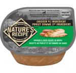Nature's recipechicken and duck recipe in broth wet dog food78g