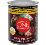 Onepurina one smartblend true instinct wet dog food, rl turkey & venison368g