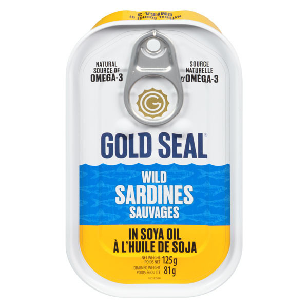 Foodrunner Canada GOLDSL SARDINES IN SOY OIL