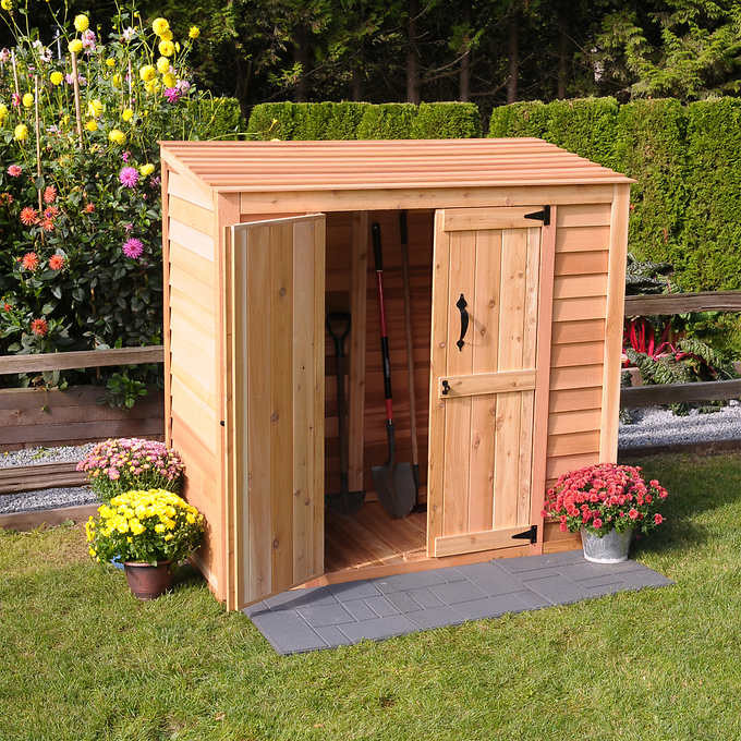 Outdoor living today outdoor garden shed 6 ft. x 3 ft.
