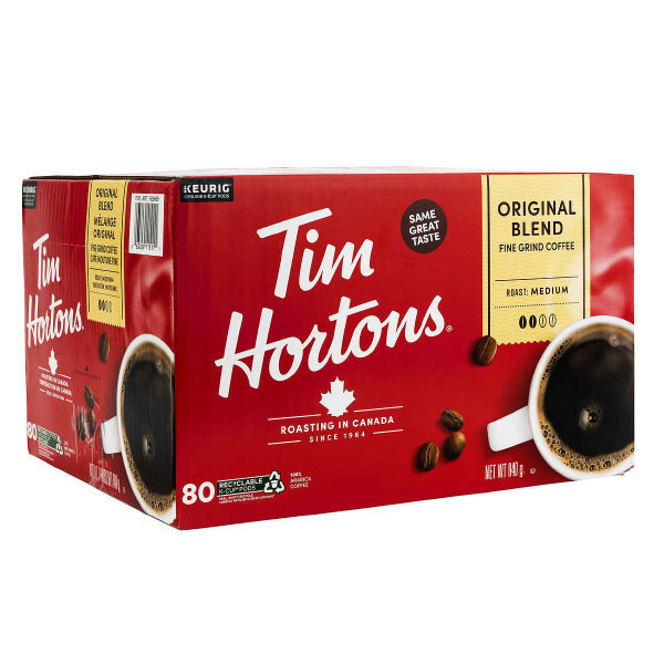 Tim hortons single-serve k-cup pods 