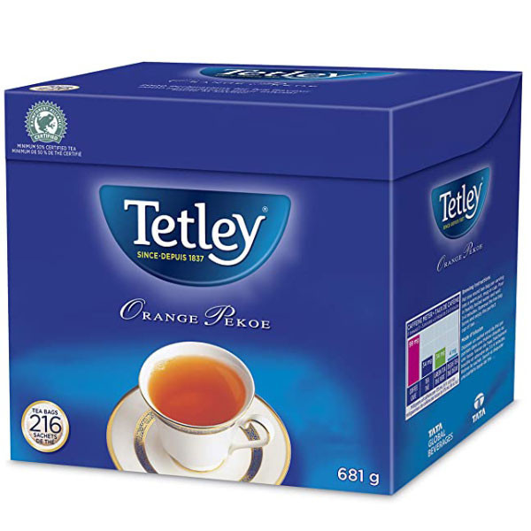 Tetley orange pekoe tea pack of 300