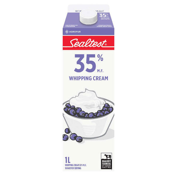   35% whipping cream