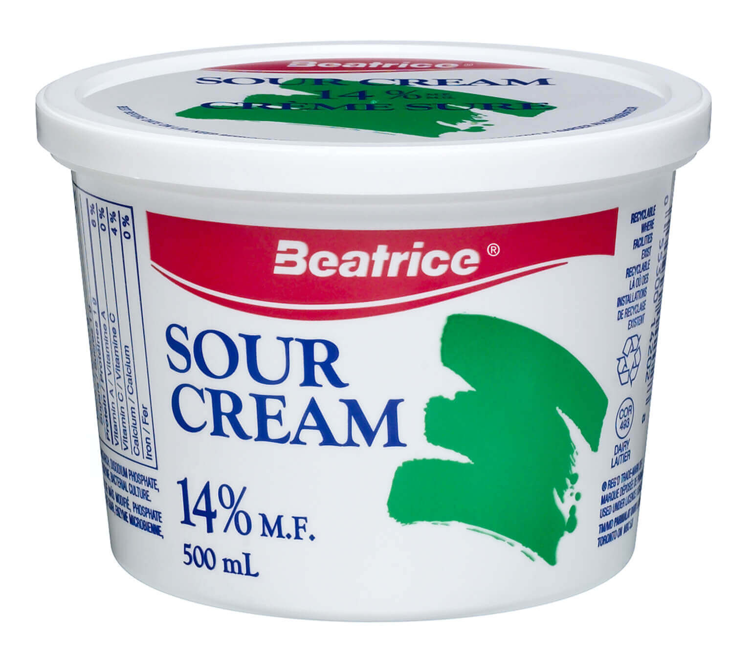 Beatrice 14% sour cream